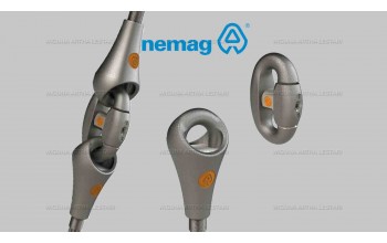 QUICK RELEASE LINK AND ROPE PEAR SOCKETS - NEMAG